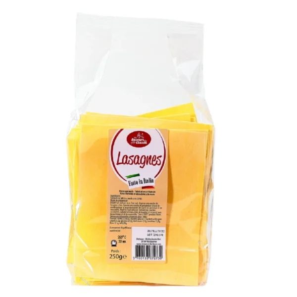 LASAGNES ARTISANALES 250G