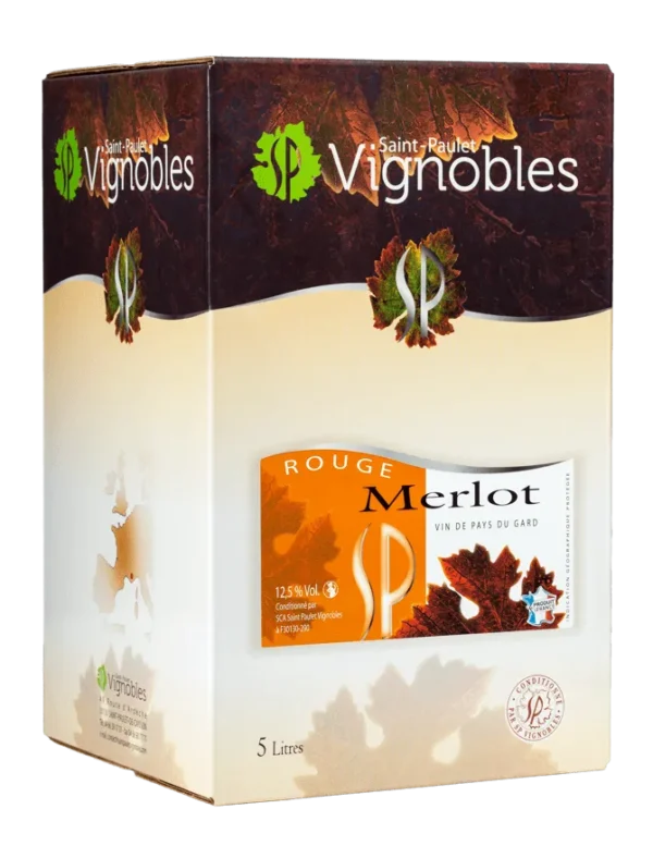 VDP DU GARD MERLOT 5L